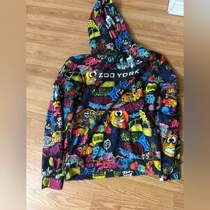 Zoo York Multicolor Graphic Kids Hoodie